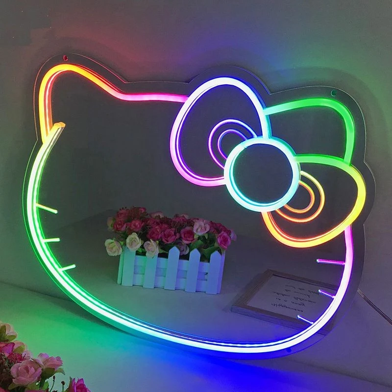 Mirror LED Neon Sign For Home Decoration suppliers