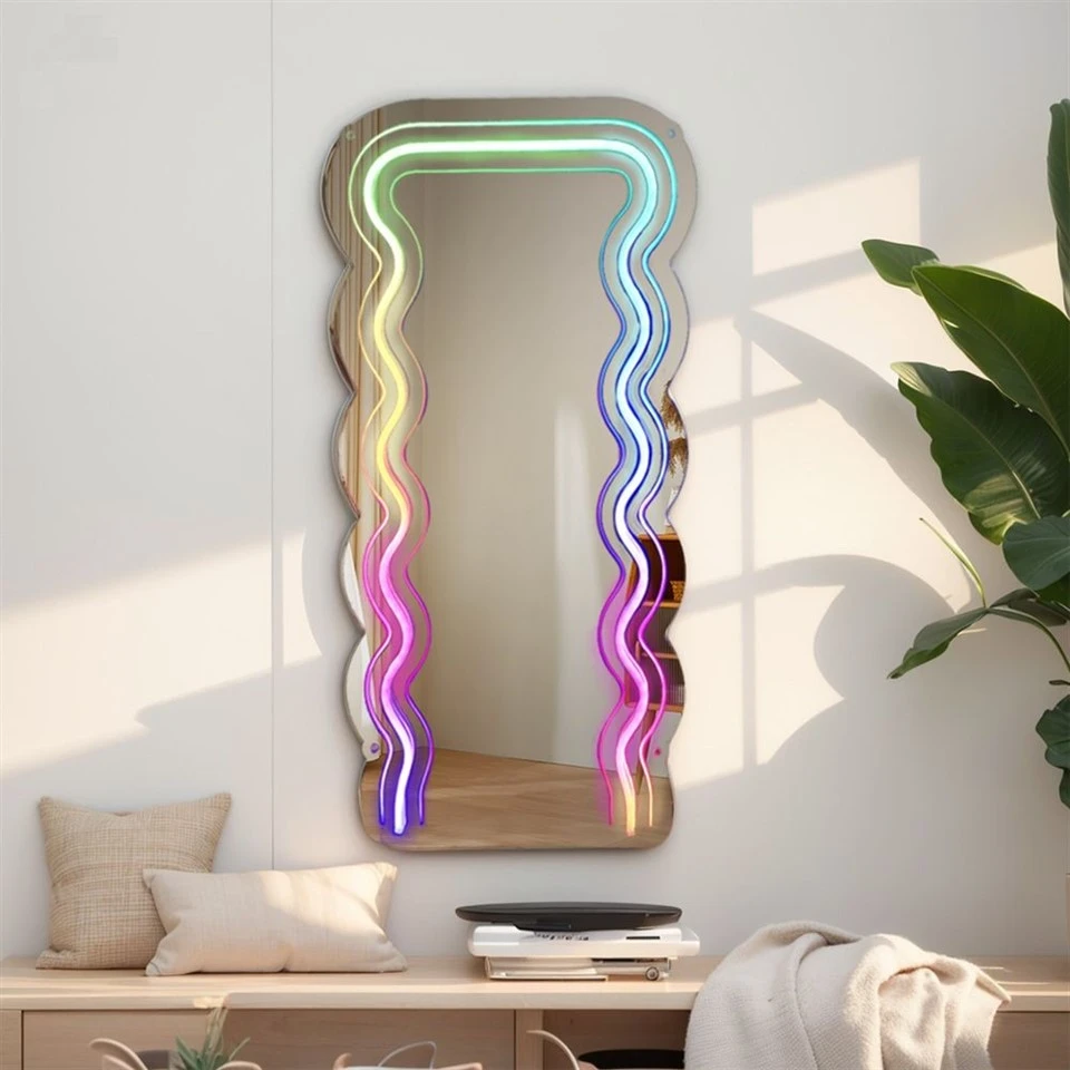Mirror LED Neon Sign For Home Decoration best