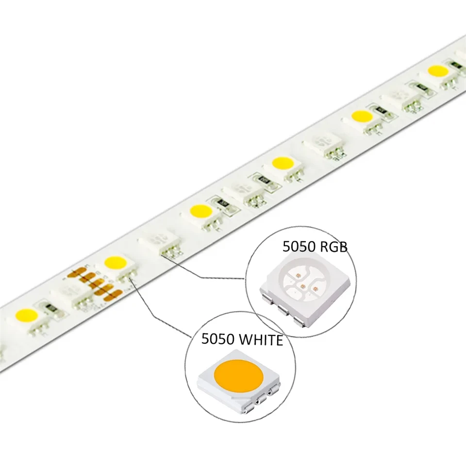 SMD5050 60led/M RGBW Separate Multi Clolor Led Strip